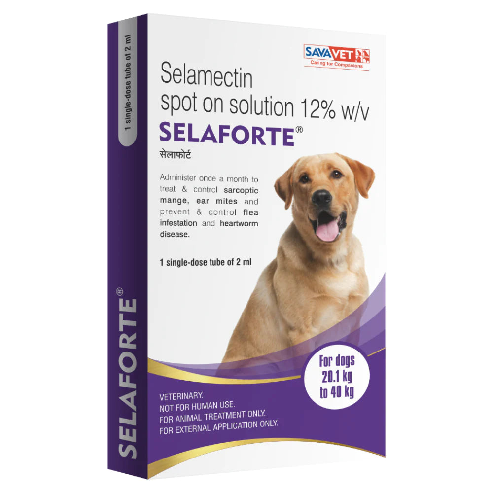 Savavet Selaforte Dog Spot On