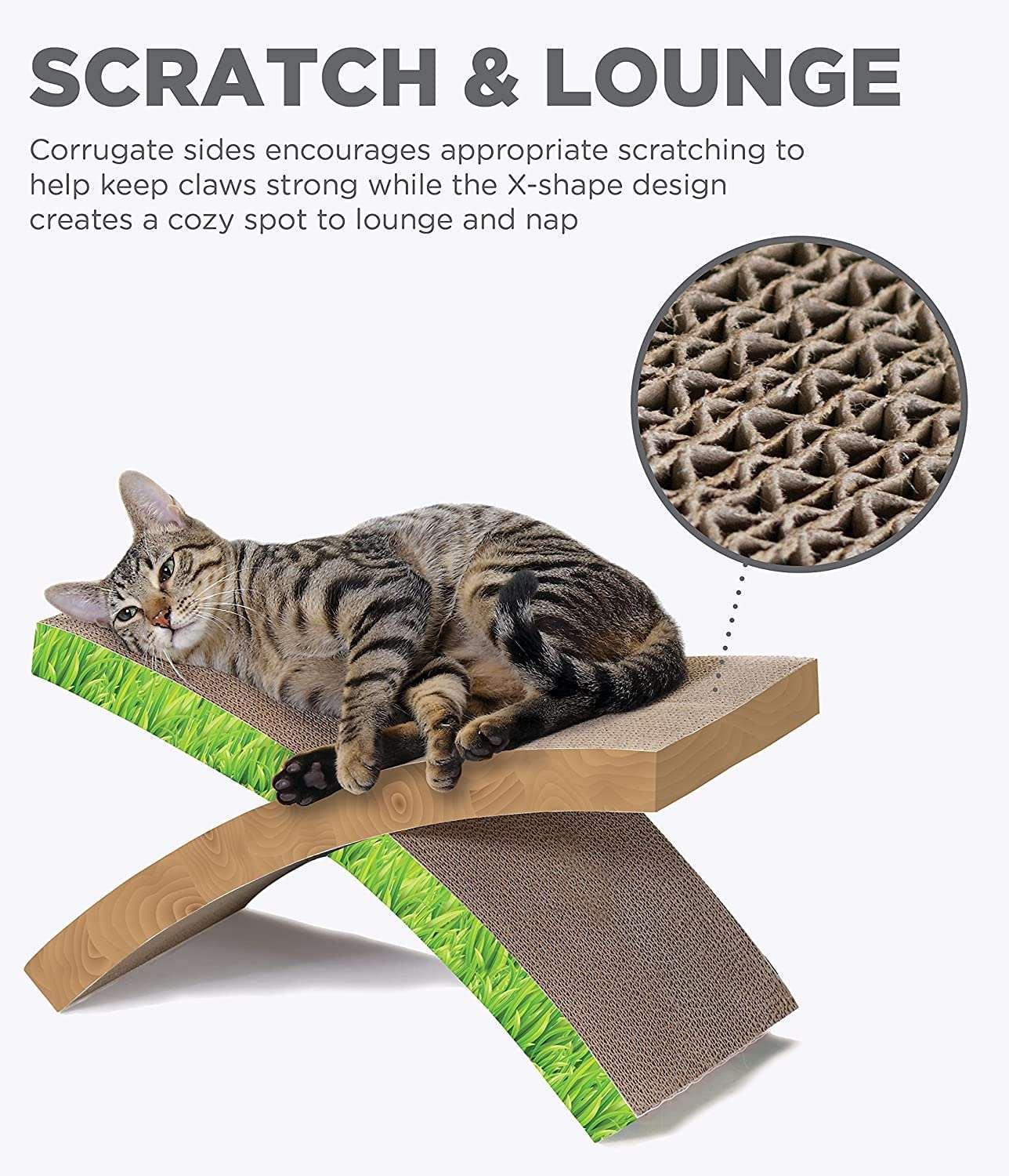 Abk Petstages Easy Life Hammock Scratch And Sleep | Cat Scratcher - Cadotails