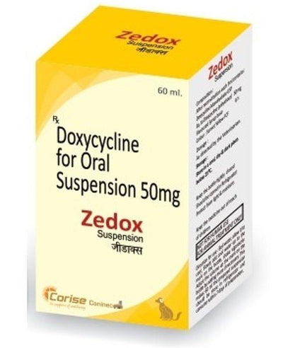 Corise Zedox Doxycycline Oral Suspension For Dogs & Cats - Cadotails