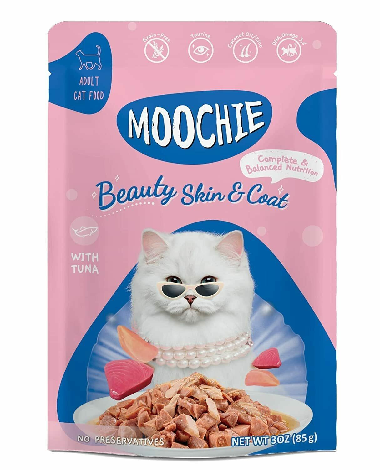 Moochie Beauty Skin Coat Adult Cat Wet Food Cadotails