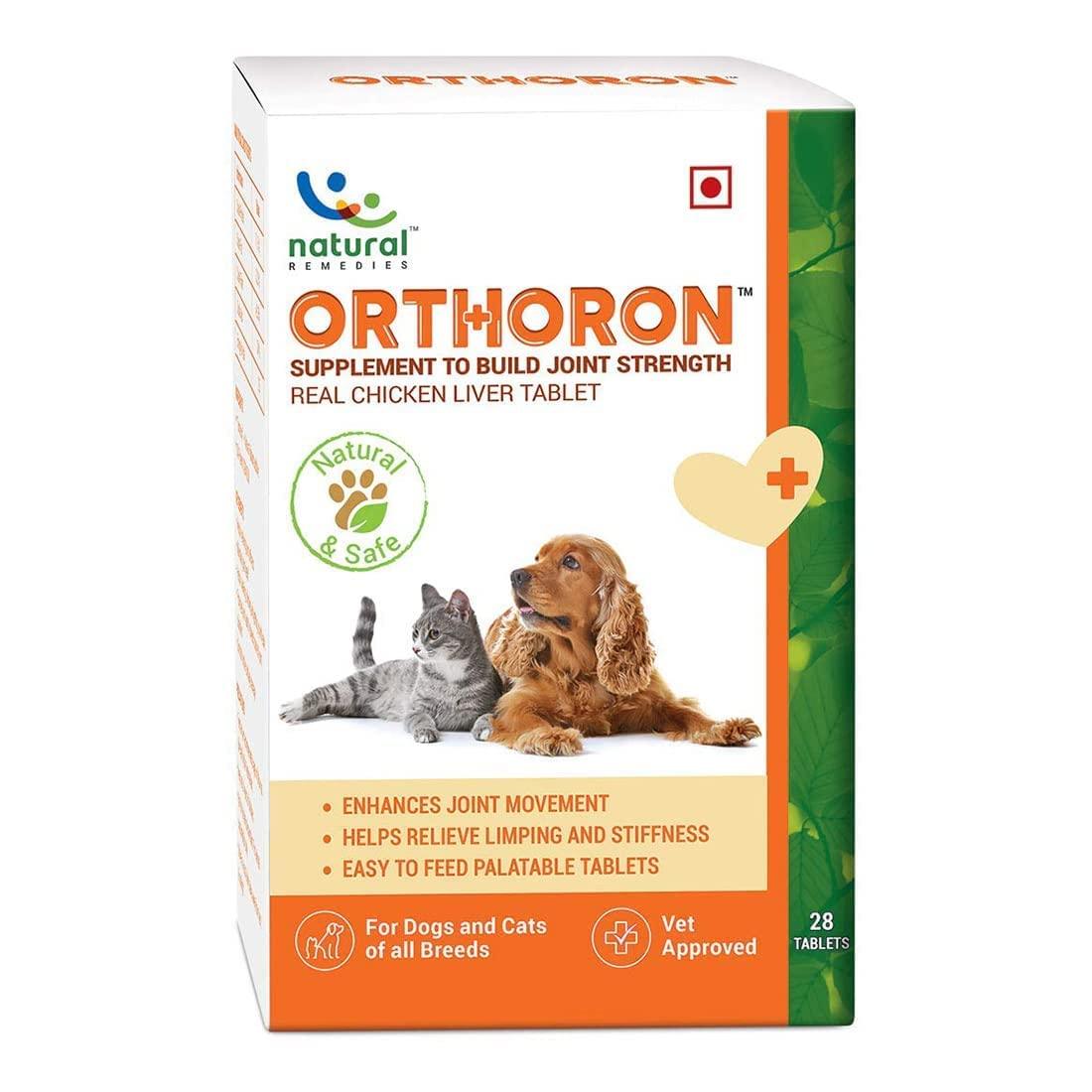 Natural Remedies Orthoron Tablet For Dogs & Cats - Cadotails
