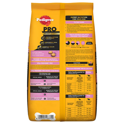 Pedigree PRO Expert Nutrition Lactating/Pregnant Mother & Puppy Starter(3 to 12 Weeks) Large Breed Dog Dry Food - Cadotails