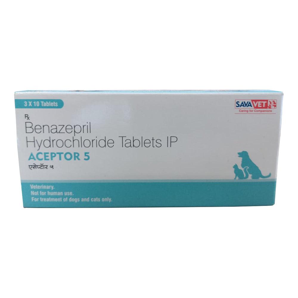 Savavet Benazepril Hydrochloride Aceptor 10 Tablets For Dogs & Cats - Cadotails