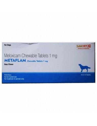 Savavet Metaflam Meloxicam 10 Chewable Tablets For Dogs – Cadotails