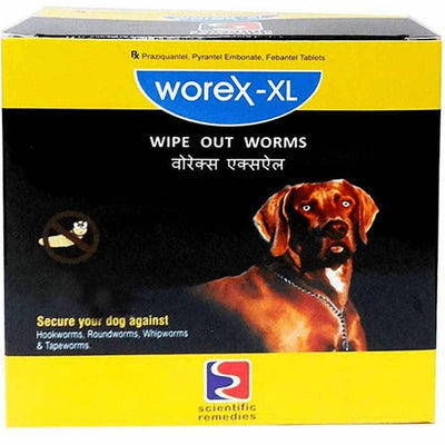 Scientific Remedies Worex Xl Dewormer 2 Tablets For Dogs - Cadotails