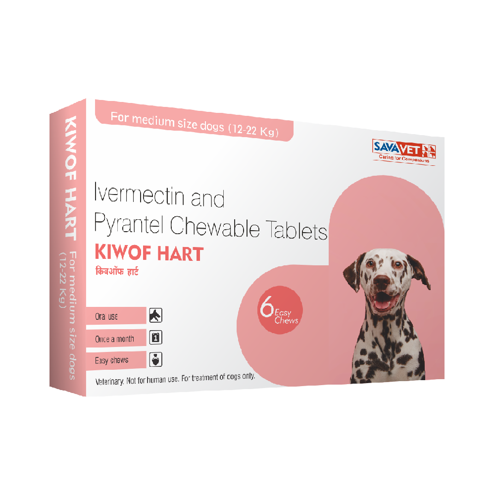 Savavet Kiwof Hart Tablets For Dogs