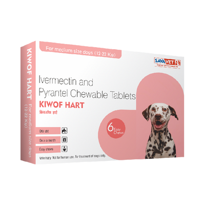 Savavet Kiwof Hart Tablets For Dogs