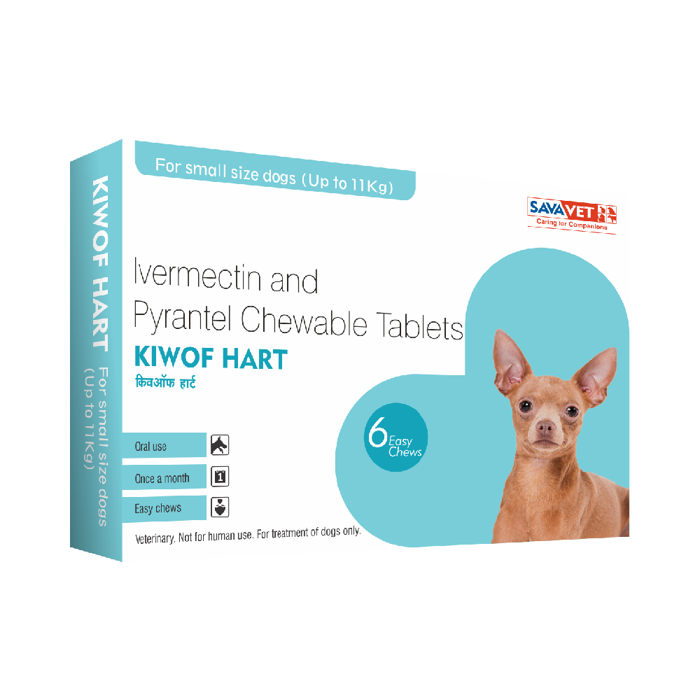 Savavet Kiwof Hart Tablets For Dogs