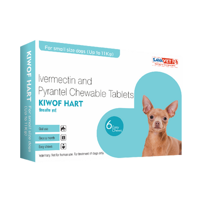 Savavet Kiwof Hart Tablets For Dogs