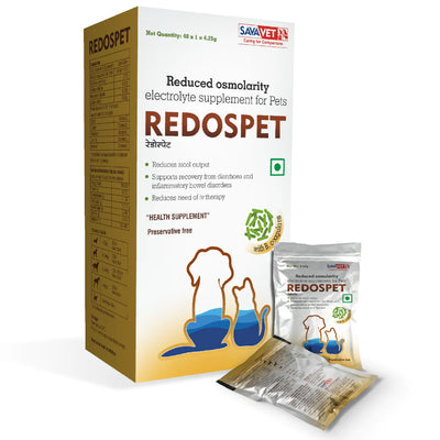 Savavet Redospet Electrolyte Powder supplement For Dogs & Cats