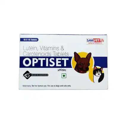 Savavet Optiset Eye Supplement Tablets For Dogs & Cats