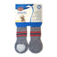 Abk Trixie Non-Slip Socks For Dogs - Grey (Set Of 2) - Cadotails