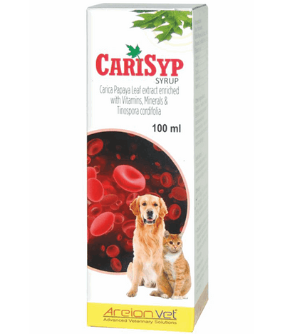 Areionvet Carisyp Syrup Supplement For Dogs & Cats - Cadotails