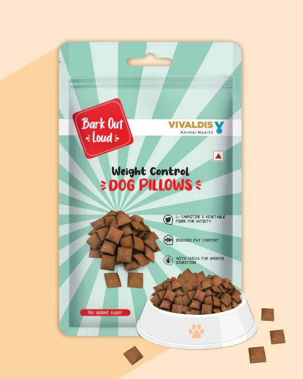 Bark Out Loud Weight Control Dog Pillows 100g Dog Treat - Cadotails