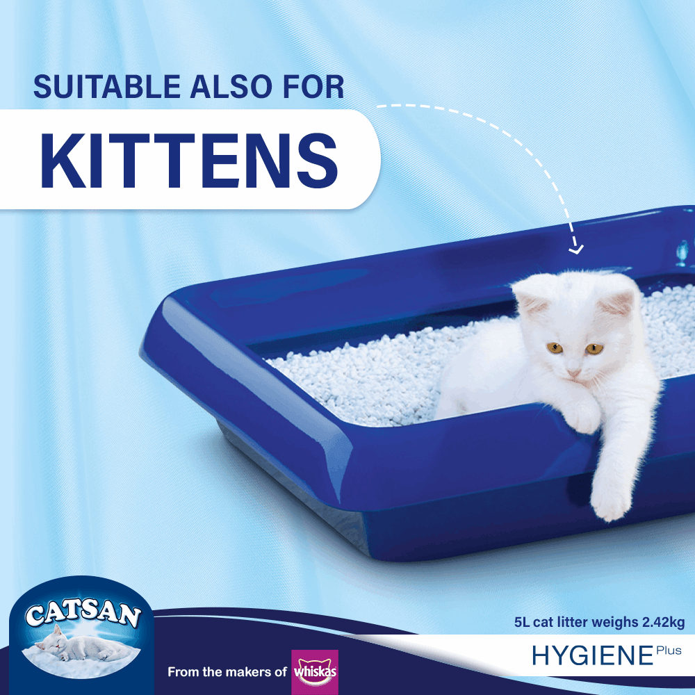 Catsan Hygiene Plus Triple Odor Control 100% Natural Cat Litter - Cadotails