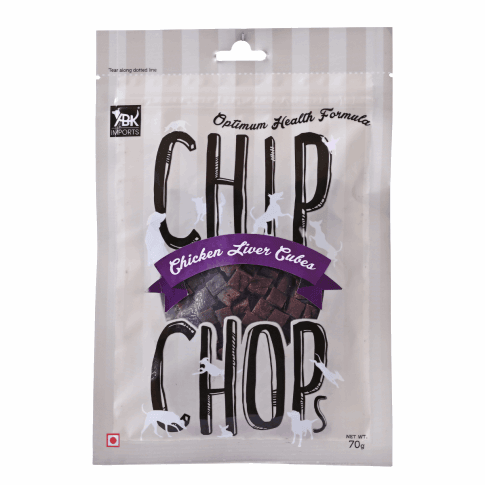 Chip Chops Chicken Liver Cubes Dog Treat - Cadotails