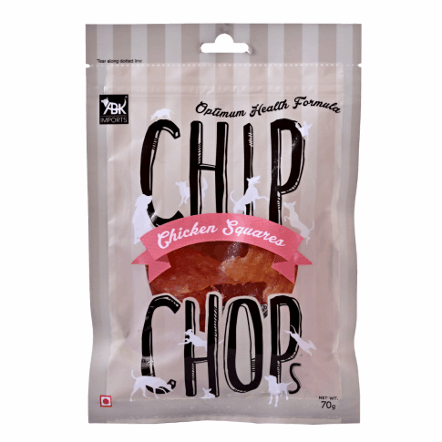 Chip Chops Chicken Squares Dog Treat - Cadotails