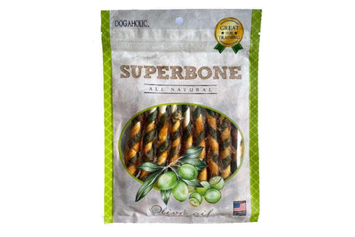 Dogaholic Superbone Stick With Olive Oil Dog Treat - Cadotails