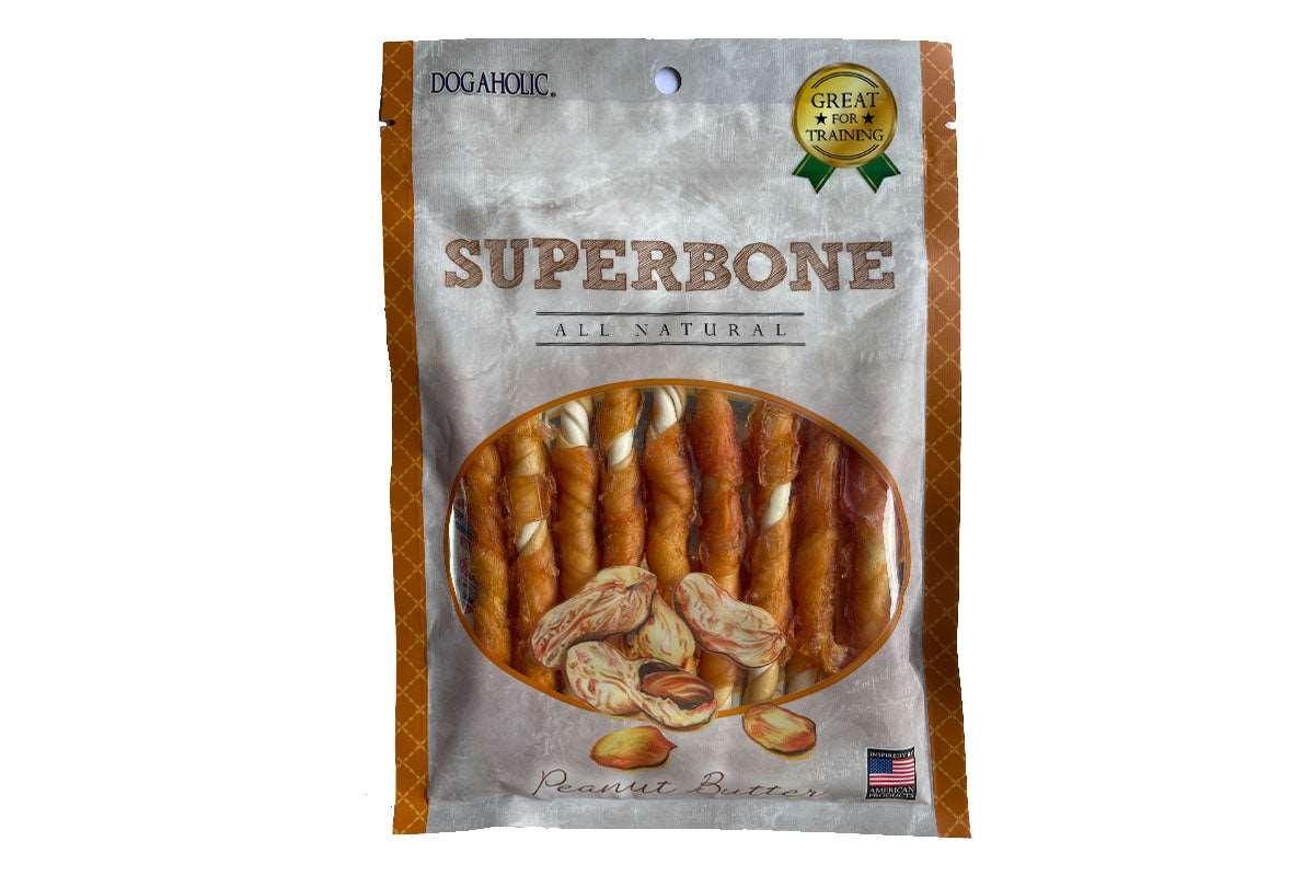 Dogaholic Superbone Stick With Peanut Butter Dog Treat - Cadotails