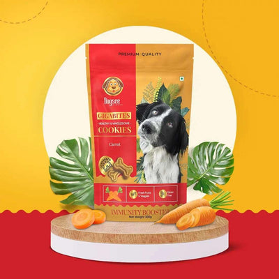 Dogsee Gigabites Carrot Cookies Dog Treat - Cadotails