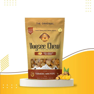 Dogsee Turmeric Mini Pops Dog Treat - Cadotails