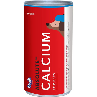 Drools Absolute Calcium Syrup For Dog Supplement - Cadotails