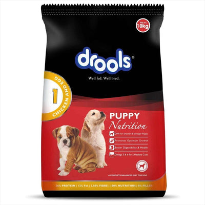 Drools Chicken And Egg Puppy Dog Dry Food - Cadotails