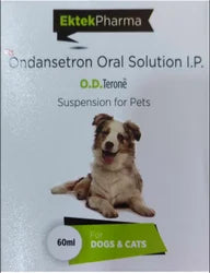 Ektek Pharma Ondansetron Oral Solution Suspension For Dogs & Cats - Cadotails