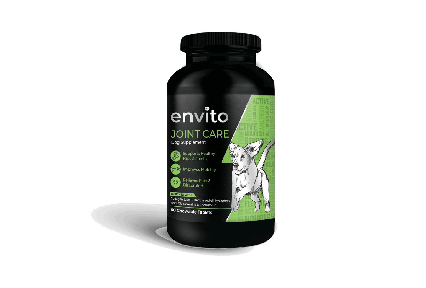 Envito Joint Care Dog Supplement 60Tablets - Cadotails