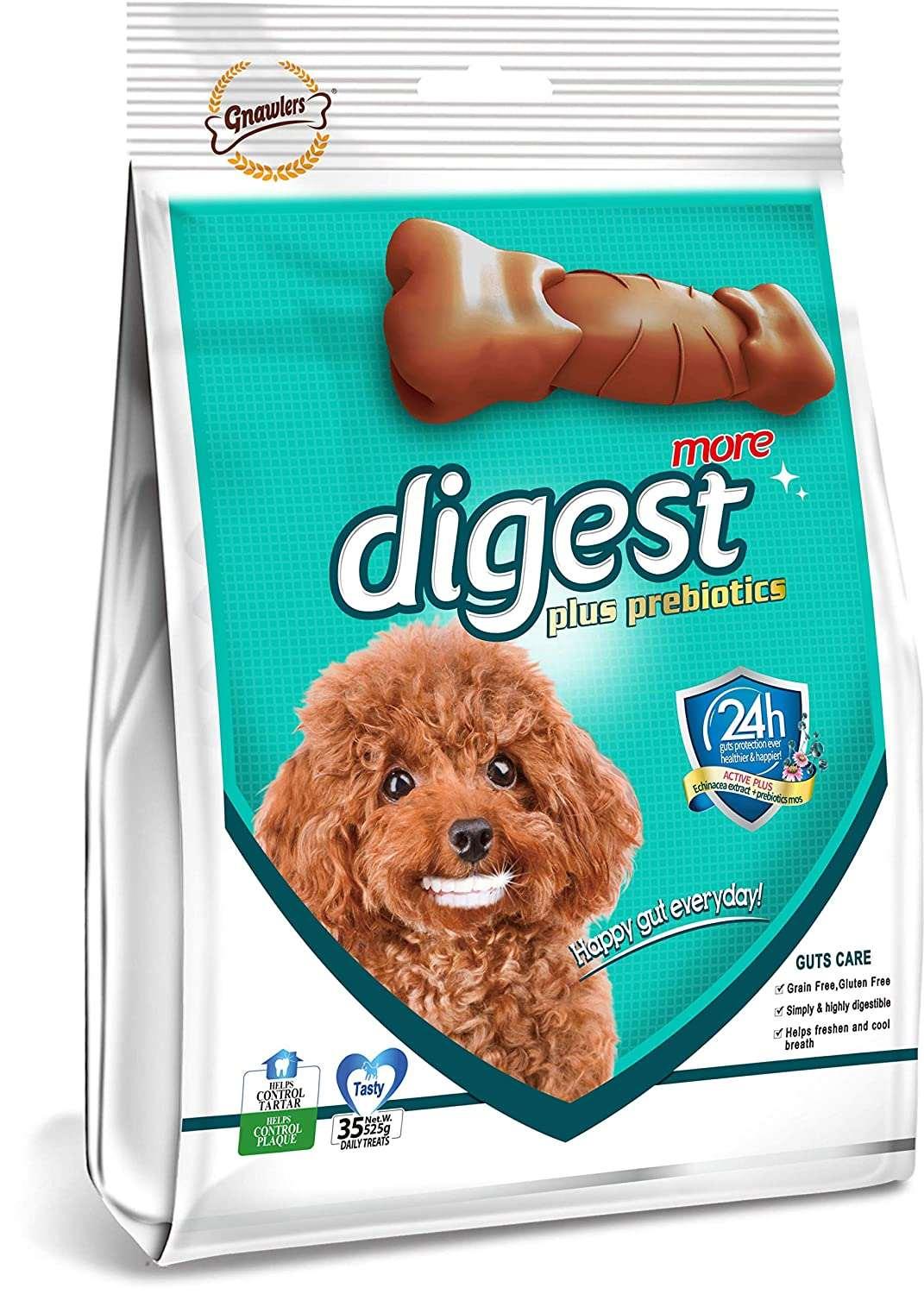 Gnawlers Digest More Dental Dog Treats - Cadotails