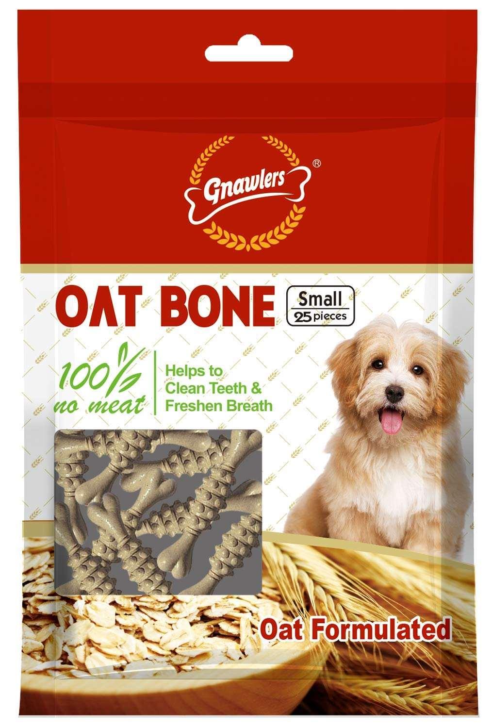 Gnawlers Oat Bone Dog Treats - Cadotails