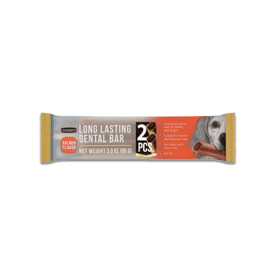 Goodies Long Lasting Dental Bar Salmon Dog Treat - Cadotails