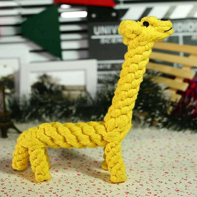 Gs Giraffe Shaped Dog Chew Toys For Teething