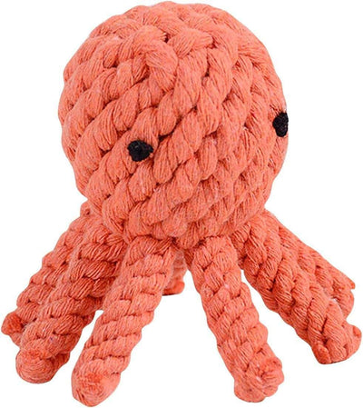 Gs Octopus Shaped Dog Rope Toy - Cadotails