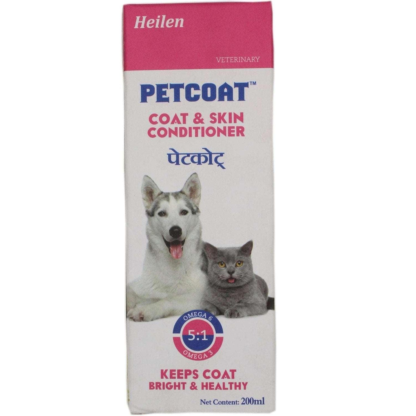 Heilen Petcoat Coat & Skin Conditioner Tonic For Pets - Cadotails