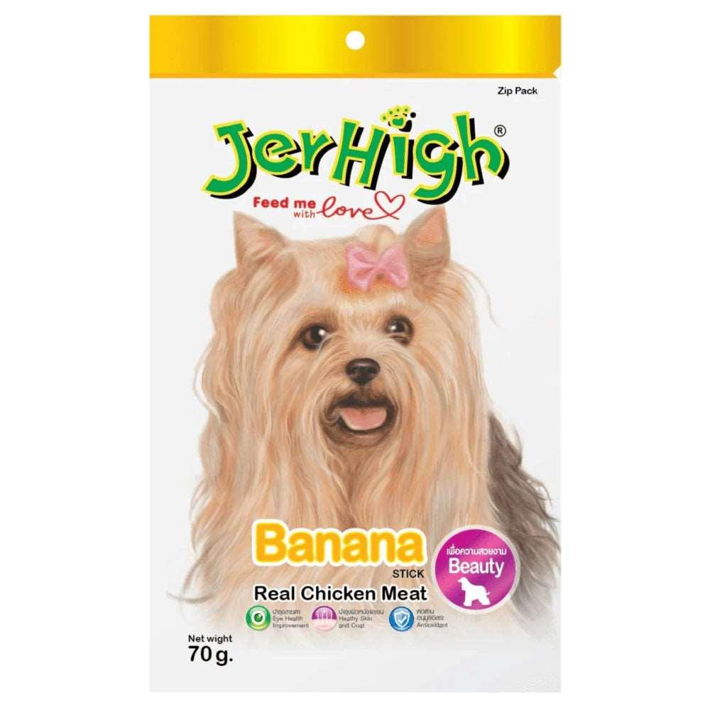 Jerhigh Banana Flavored 70G Dog Treat - Cadotails