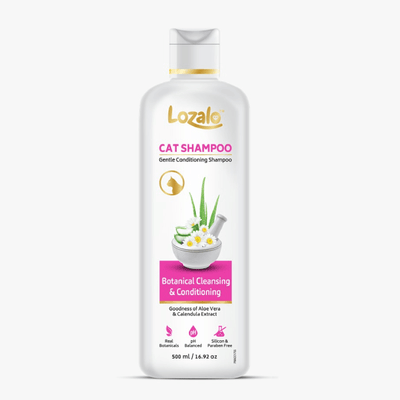 Lozalo Cat Shampoo Botanical Cleansing & Conditioning - Cadotails
