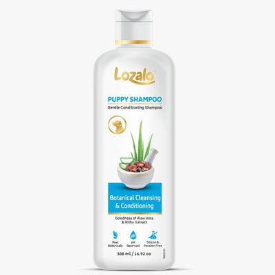 Lozalo Puppy Shampoo Botanical Cleansing & Conditioning - Cadotails