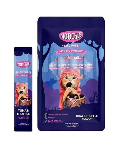 Moochie Fairy Puree Tuna & Truffle Flavor Cat Creamy Treats - Cadotails