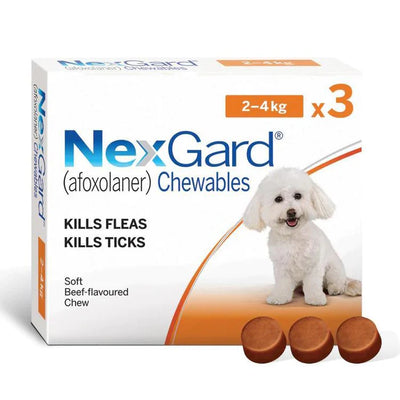 Nexgard Chewable Flea-Tick Tablets For Dogs - Cadotails