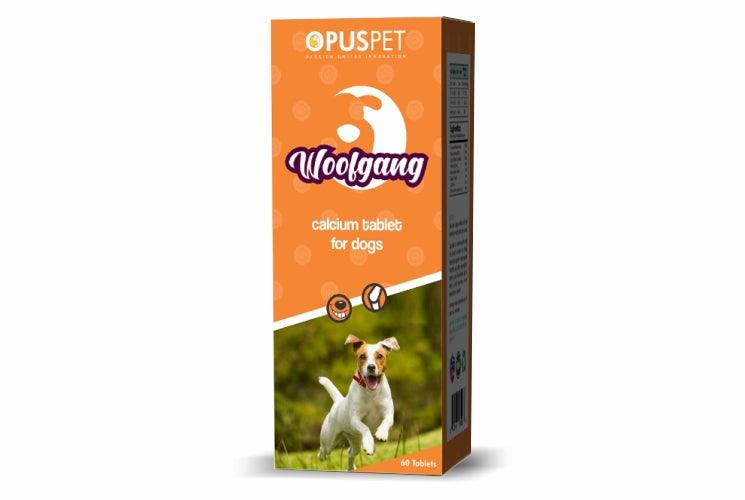 Opuspet Woofgang Calcium Tablets 60 For Dogs - Cadotails