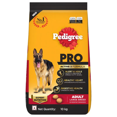 Pedigree Pro Expert Nutrition Adult Large Breed Dog Dry Food - Cadotails