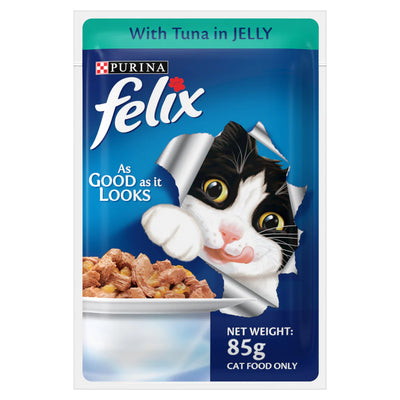 Purina Felix Tuna with Jelly Adult Cat Wet Food - Cadotails