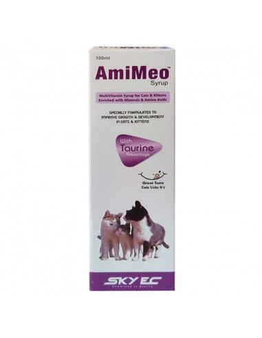 Skyec AmiMeo Syrup 100Ml For Cats & Kittens - Cadotails
