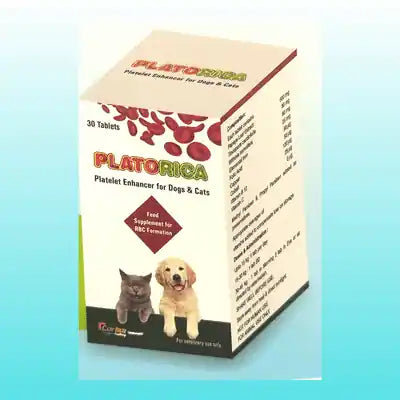 Swiss Biocare Platorica 30 Tablets For Dogs & Cats - Cadotails