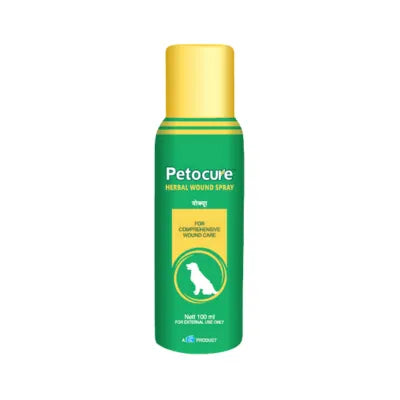 TTK Petocure Herbal Wound Spray For Dogs - Cadotails