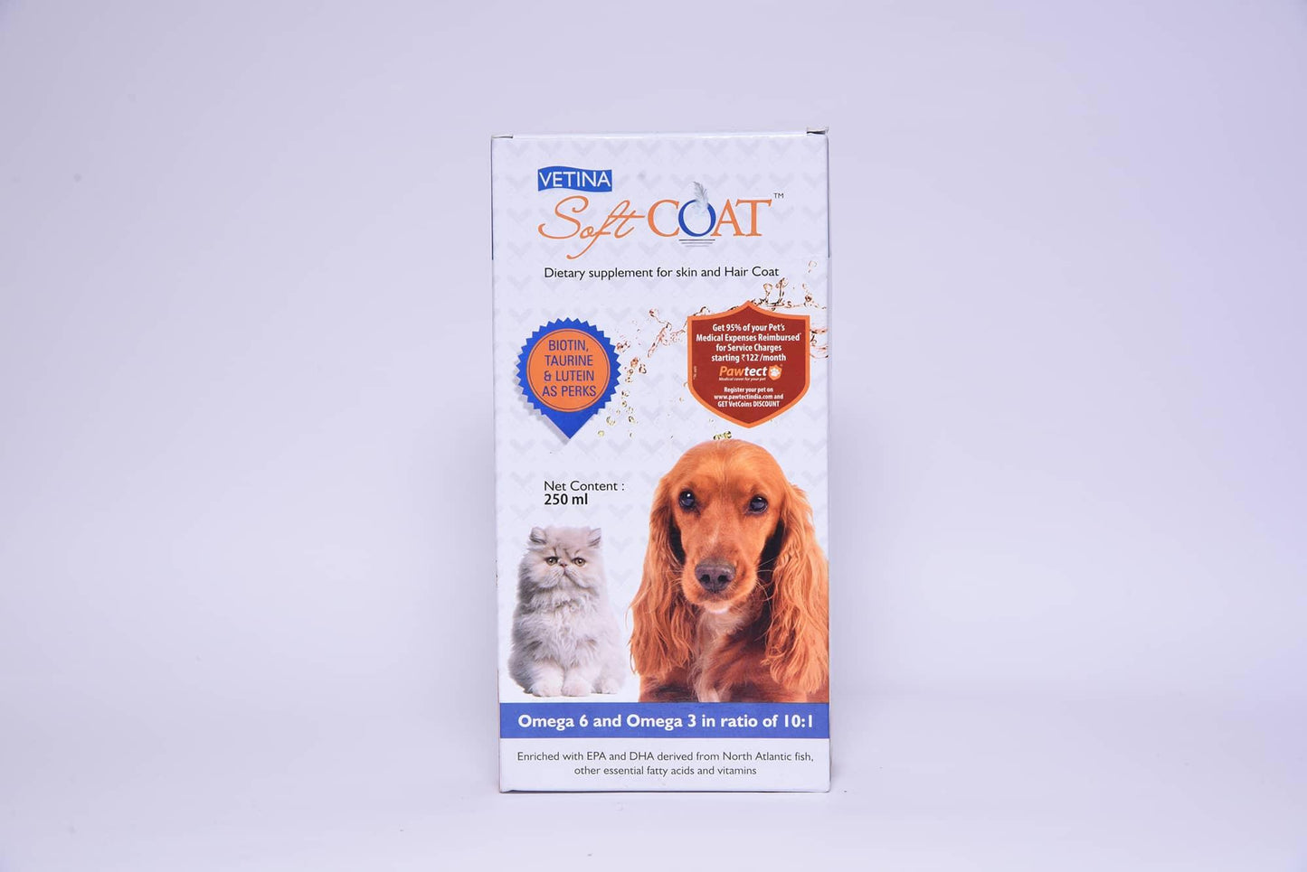 Vetina Soft Coat Supplement For Dogs & Cats - Cadotails