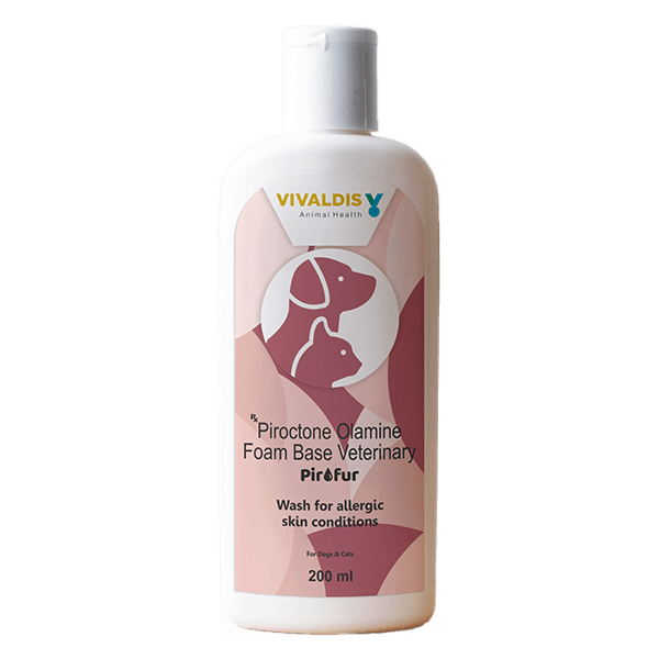 Vivaldis Pirofur Piroctone Olamine Shampoo Conditioner For Dogs & Cats - Cadotails