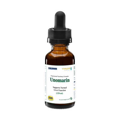 Vivaldis Unomarin Supports Liver Function 60Ml For Dogs & Cats - Cadotails