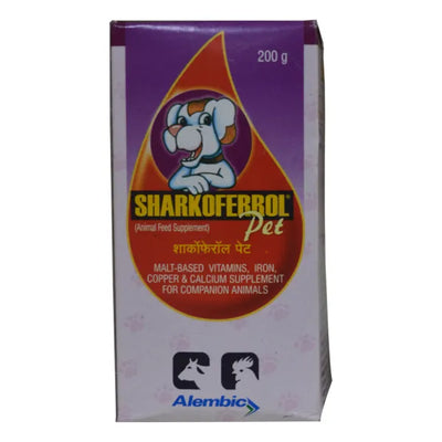 Alembic Sharkoferrol Pet Animal Feed Supplement For Dogs & Cats - Cadotails